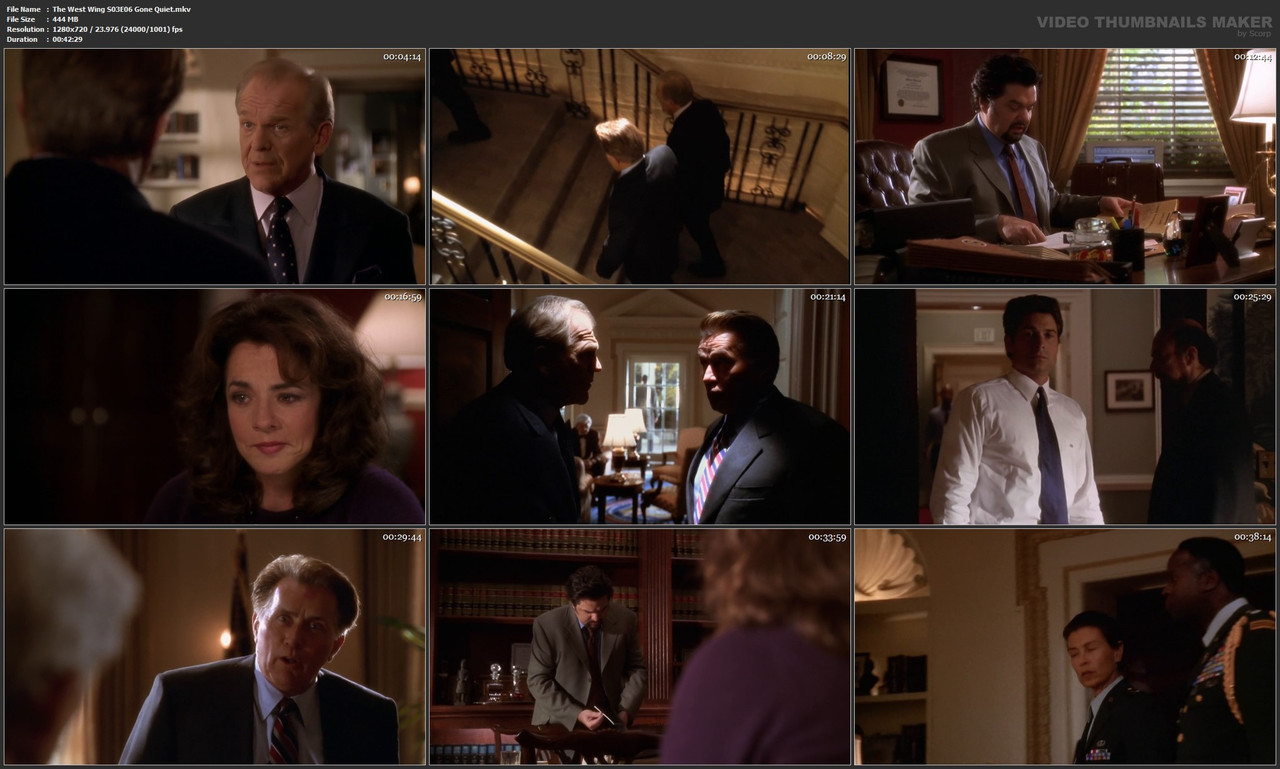 The West Wing S03E06 Gone Quiet.mkv