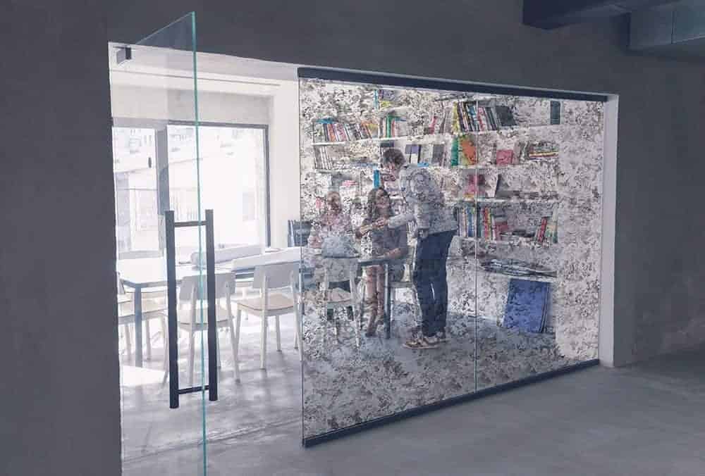 SX-6020 Antique Clear – Patterned Window Film. A clear, transparent film with an antique mirror pattern. This film has an adhesive and is designed to be…