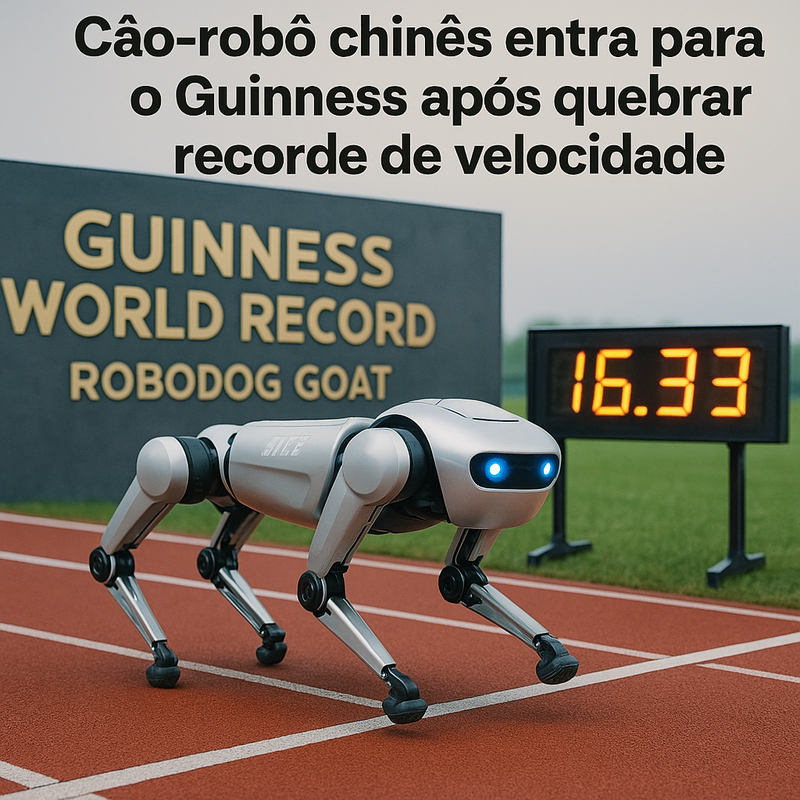 “White Rhino atropela recorde e se torna o Usain Bolt dos cães-robôs”
