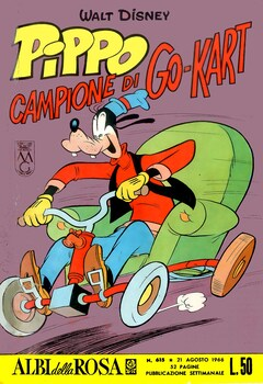 Albi della Rosa 0615 - Pippo campione di go-kart (1966)