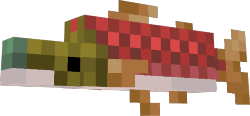 A minecraft salmon