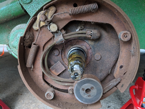 1973 Argosy 22 ft 10x2.25 inch backing plate