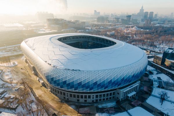 В Москве реконструируют стадион «Динамо» В Москве реконструируют стадион «Динамо»