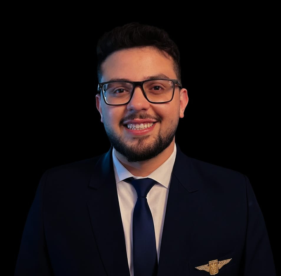 Piloto em treinamento