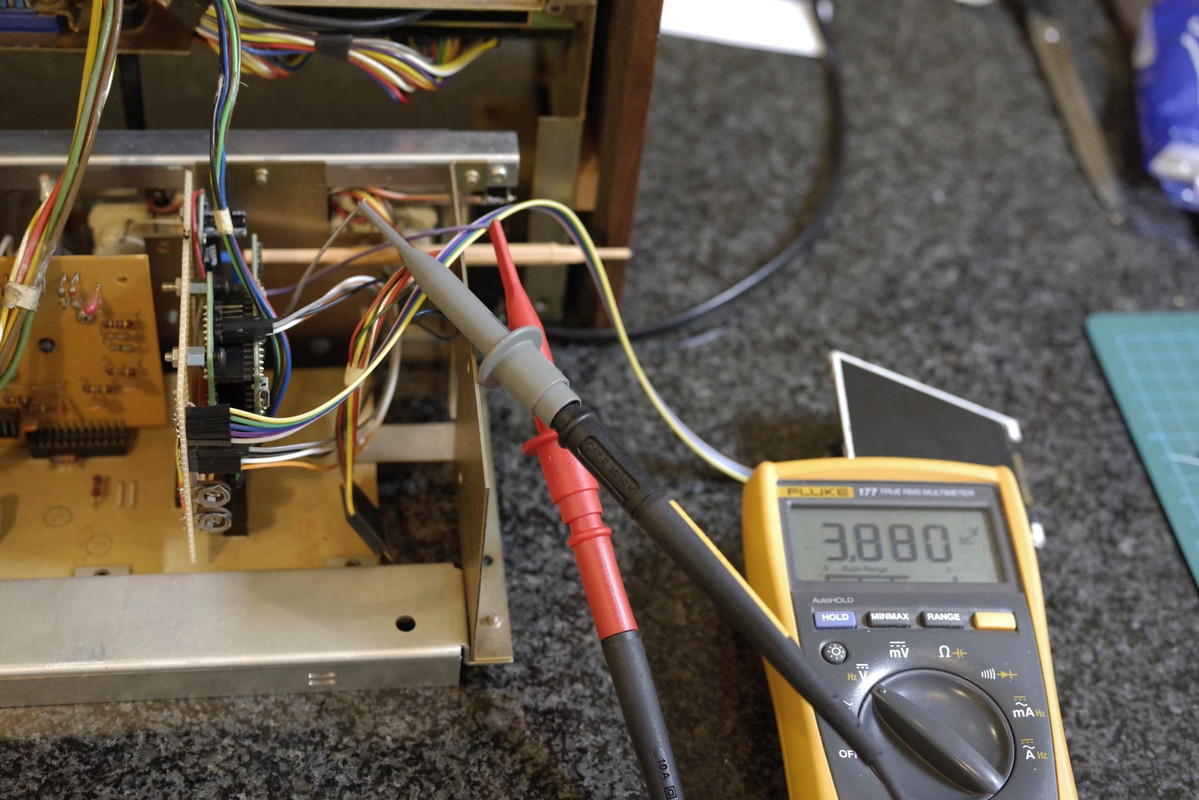 spannung für teensy einstellen