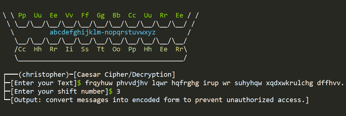 Decryption