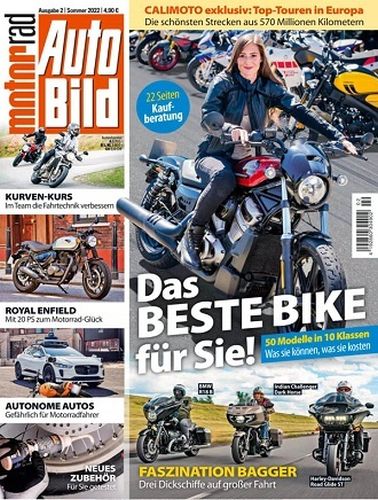 Cover: Auto Bild Motorrad Magazin No 02 Sommer 2022