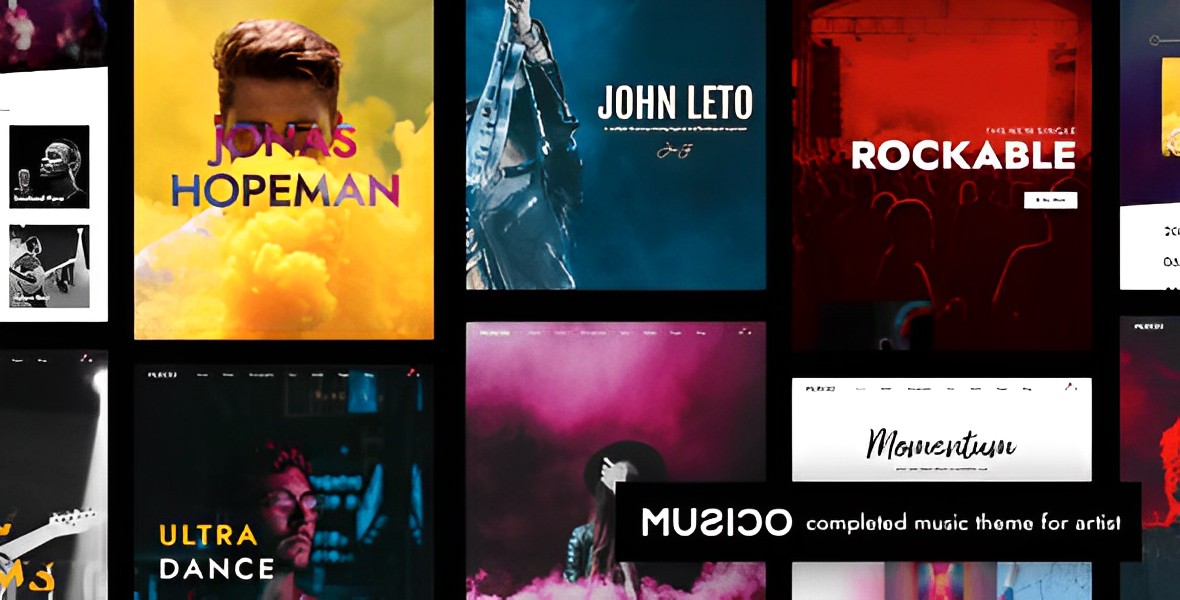 Musico – Music WordPress Theme