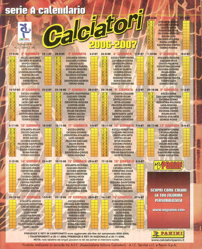 Album Calciatori 2006-2007 Panini-003