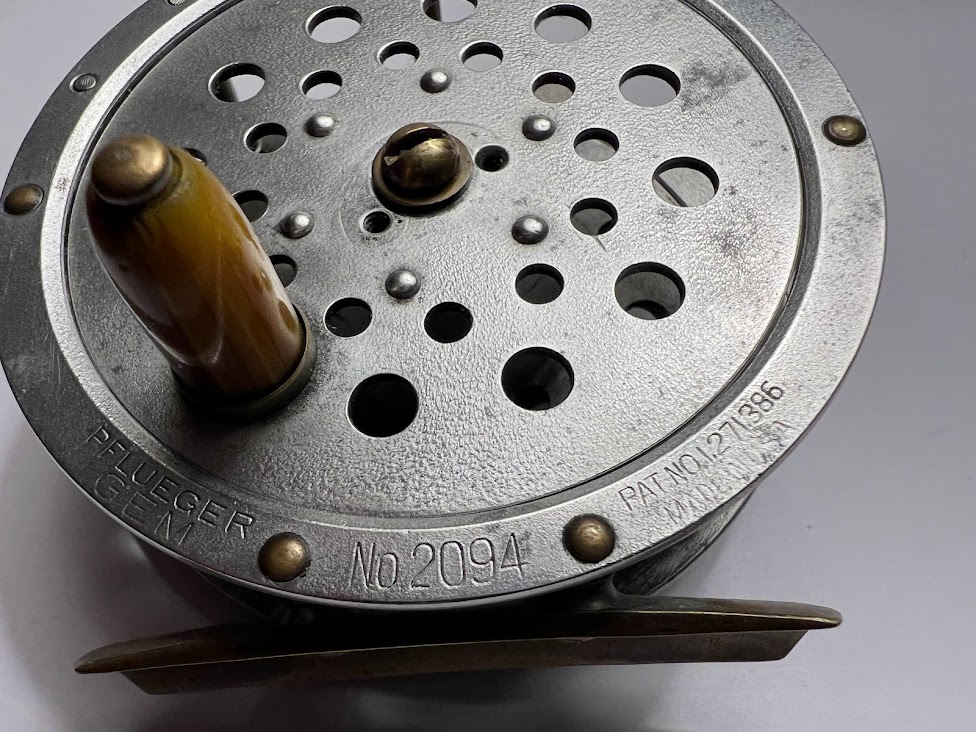 Pflueger GEM 2094 telephone latch - pics - The Classic Fly Rod Forum