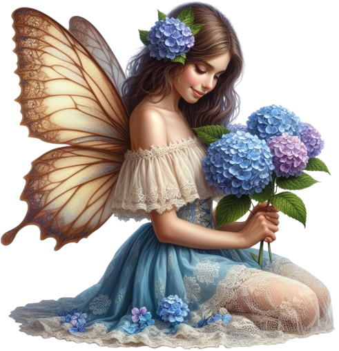Fairy&Hydrangea5AImadeByLoriM2-24