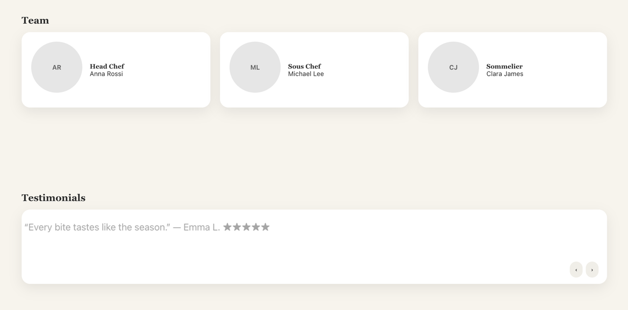 Harvest Table desktop – secondary
