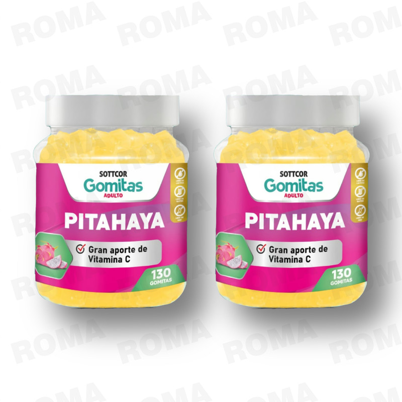 PACK 2 GOMITAS PITAHAYA 260 SOTTCORLABS