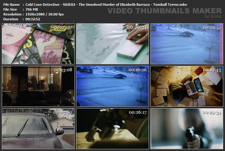 Cold Case Detective - S02E02 - The Unsolved Murder of Elizabeth Barraza - Tomball Terror.mkv