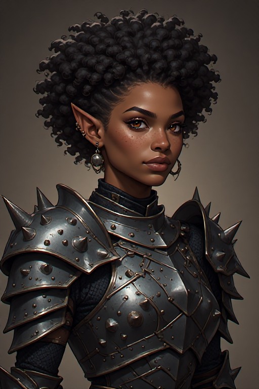 Elegant-Afro-Dark-elf-wearing-(44)