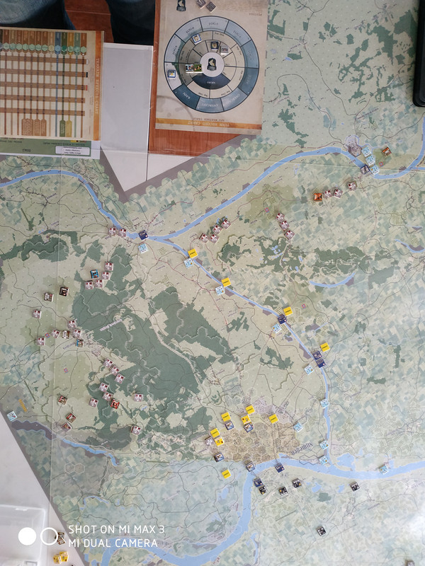 Vista general 1º drop y primer turno 82 Div.