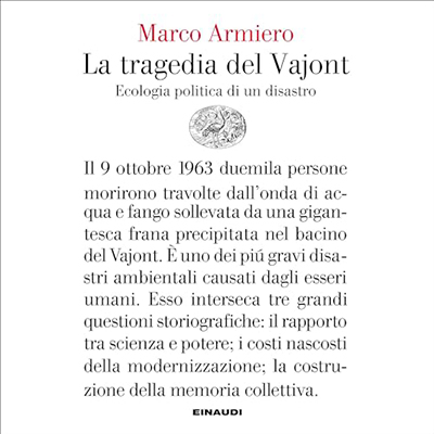 Marco Armiero - La tragedia del Vajont (2023) (mp3 - 128 kbps)