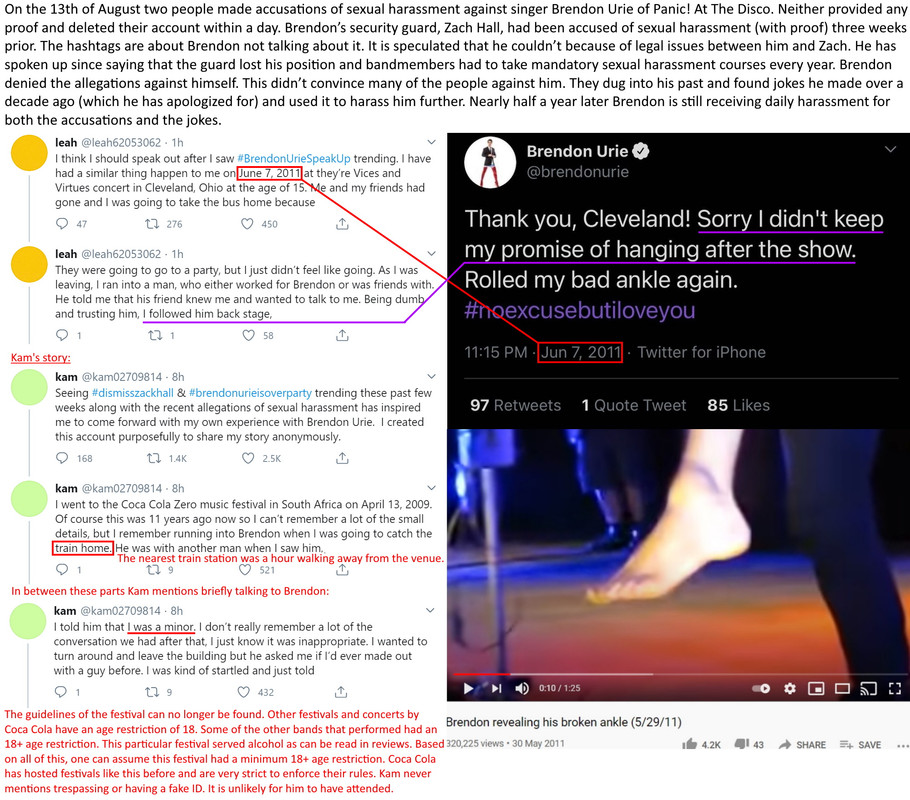 Brendon Innocent really short