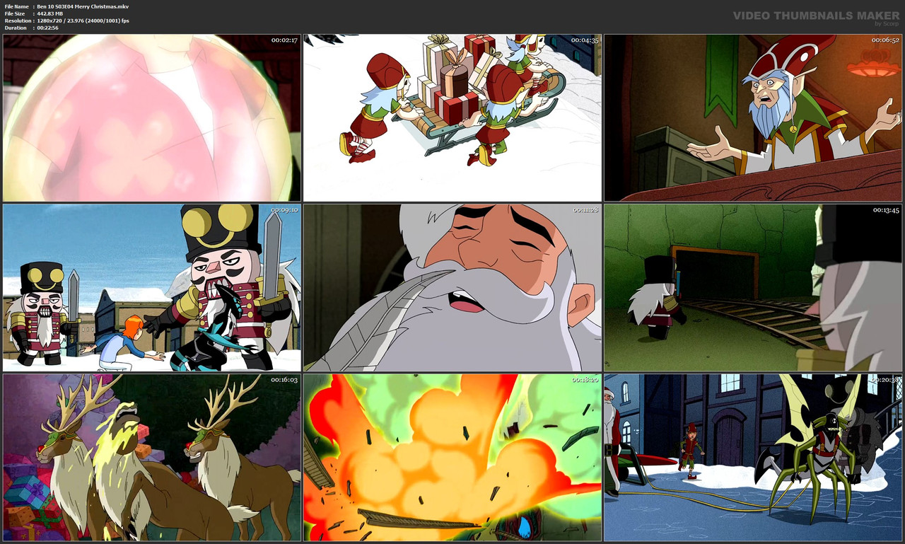Ben 10 S03E04 Merry Christmas.mkv