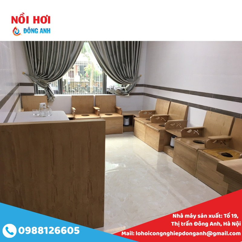 lắp đặt hệ thống xông hơi