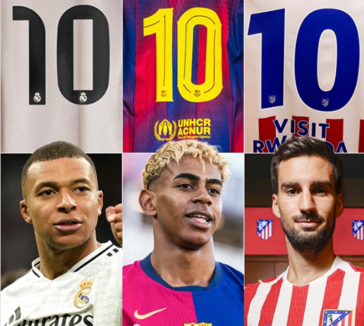 Real, Barca, Atletico đua “tam mã” và kỷ nguyên của những số 10 mới