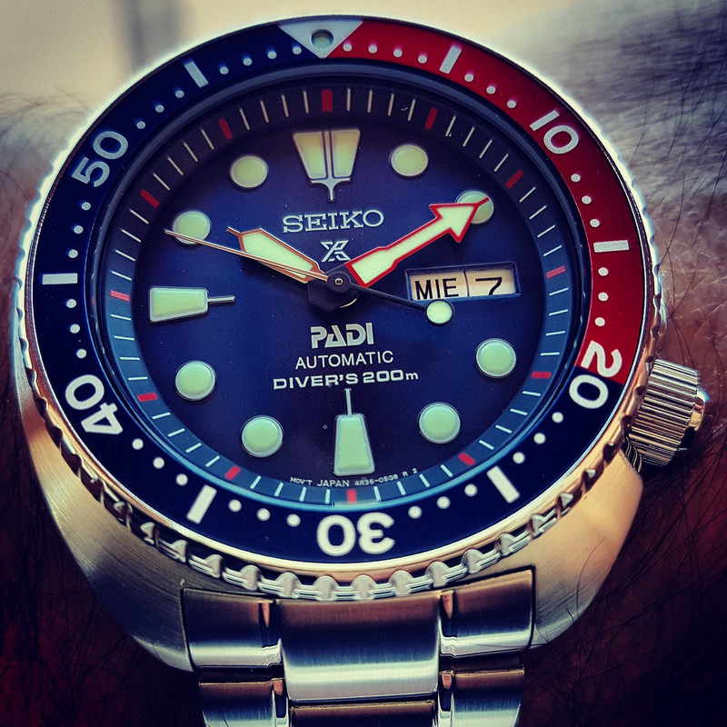 Seiko Prospex SRPA21 'Turtle' PADI Cal. 4R36 Auto 200M (3)