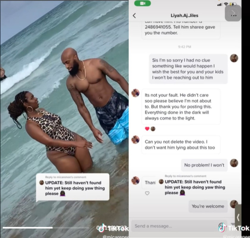 Mujer pide ayuda en TikTok para encontrar a un hombre, pero resulta casado