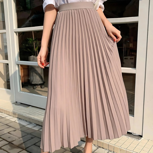 Rok Plisket Wanita