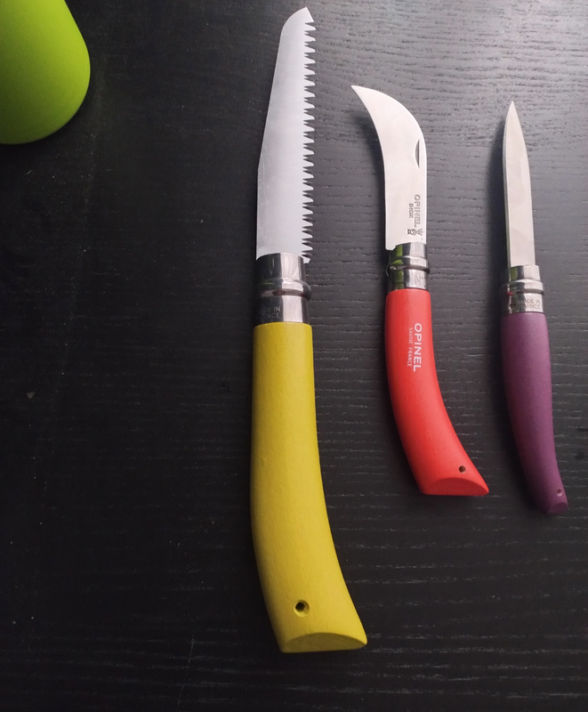 gardening tools open