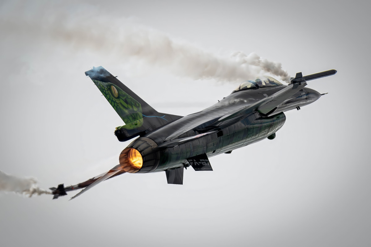 Belgian Air Force F-16 Solo Display Team