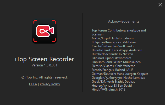 iTop Screen Recorder PRO (v1.3.0.331) Multilingual 2021-07-26-11-14-09