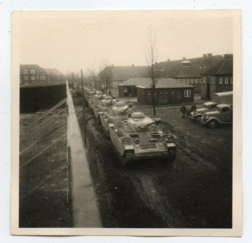 Foto Militär Wehrmacht Soldaten Panzer