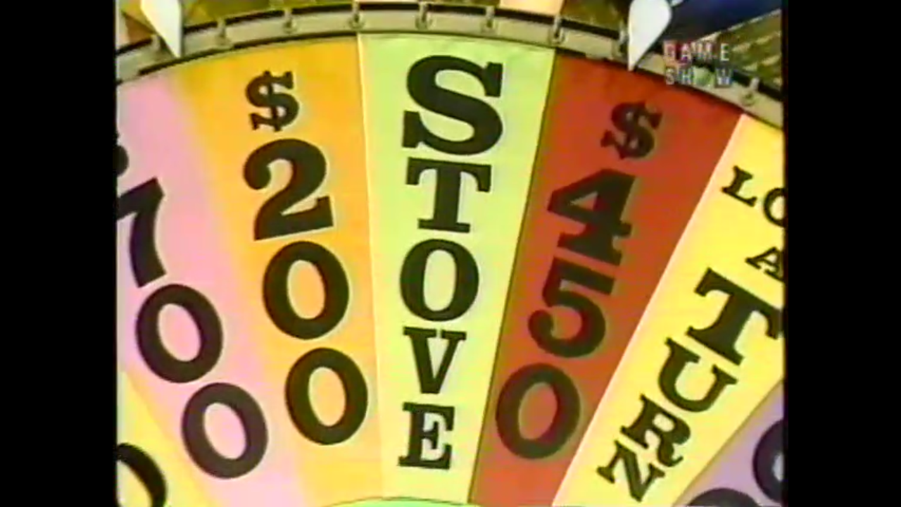 S6 E1127 1989 04 18 (Fred Fran Betty) R2 Wheel PRIZE STOVE S6