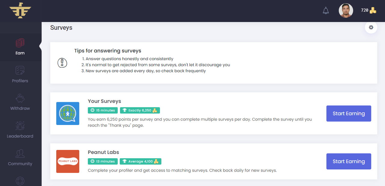 Idle Empire Surveys