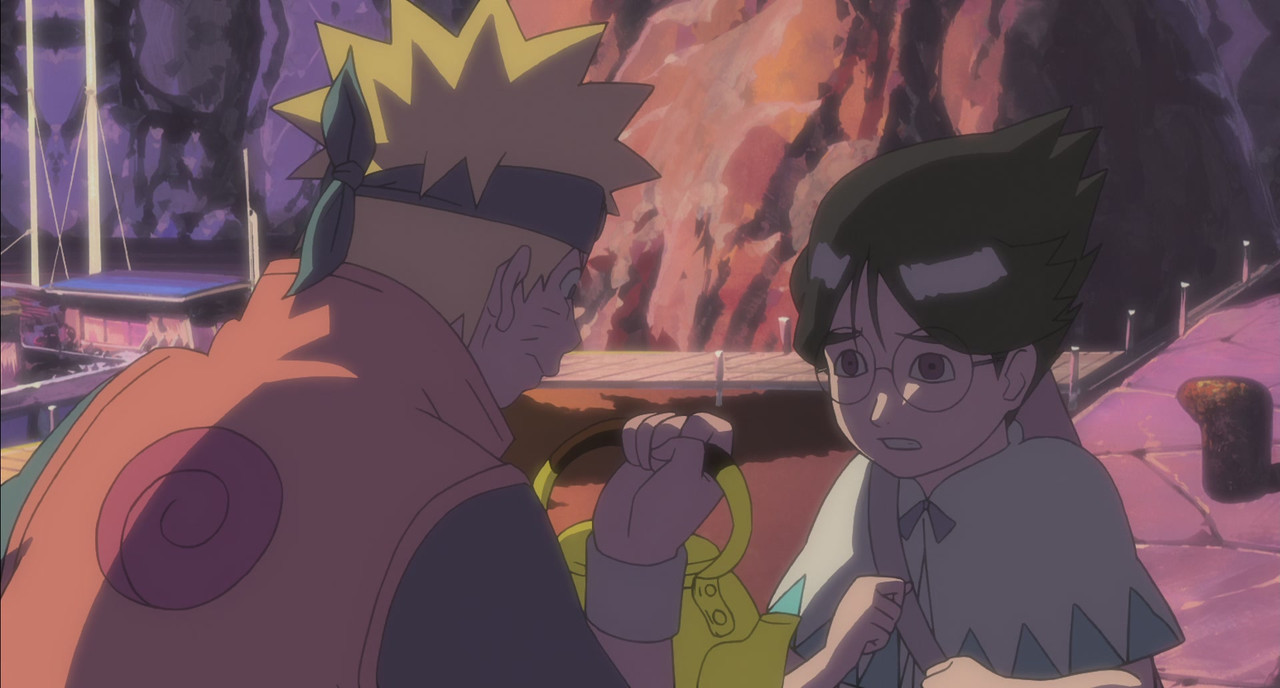 Naruto the Movie: Guardians of the Crescent Moon Kingdom (2006) + Extras (1080p BluRay x265 HEVC 10bit EAC3 5.1 Japanese + English SAMPA) [QxR]