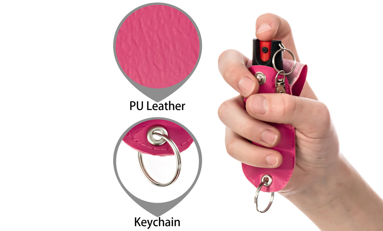 burn-pepper-spray-keychain-for-women-holster-pink-mace