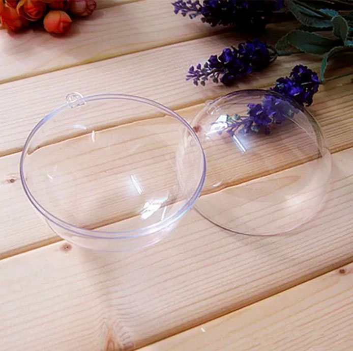 Esferas transparentes acrílico burbujas de 10cm adornos y decoraciones