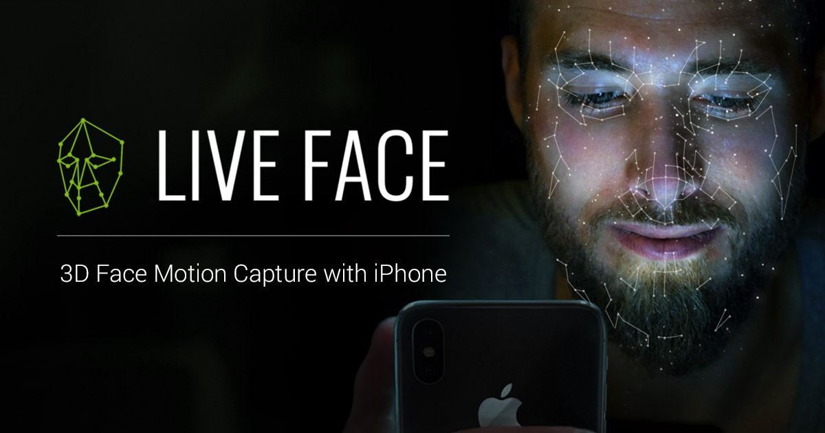 iPhone Facial Mocap for iClone (Re-Pack) + Face profile for iPhone