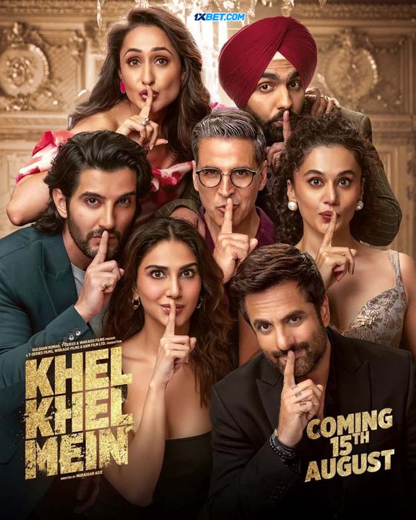 Khel Khel Mein (2024) Bengali Dubbed 720p CAMRip Online Stream