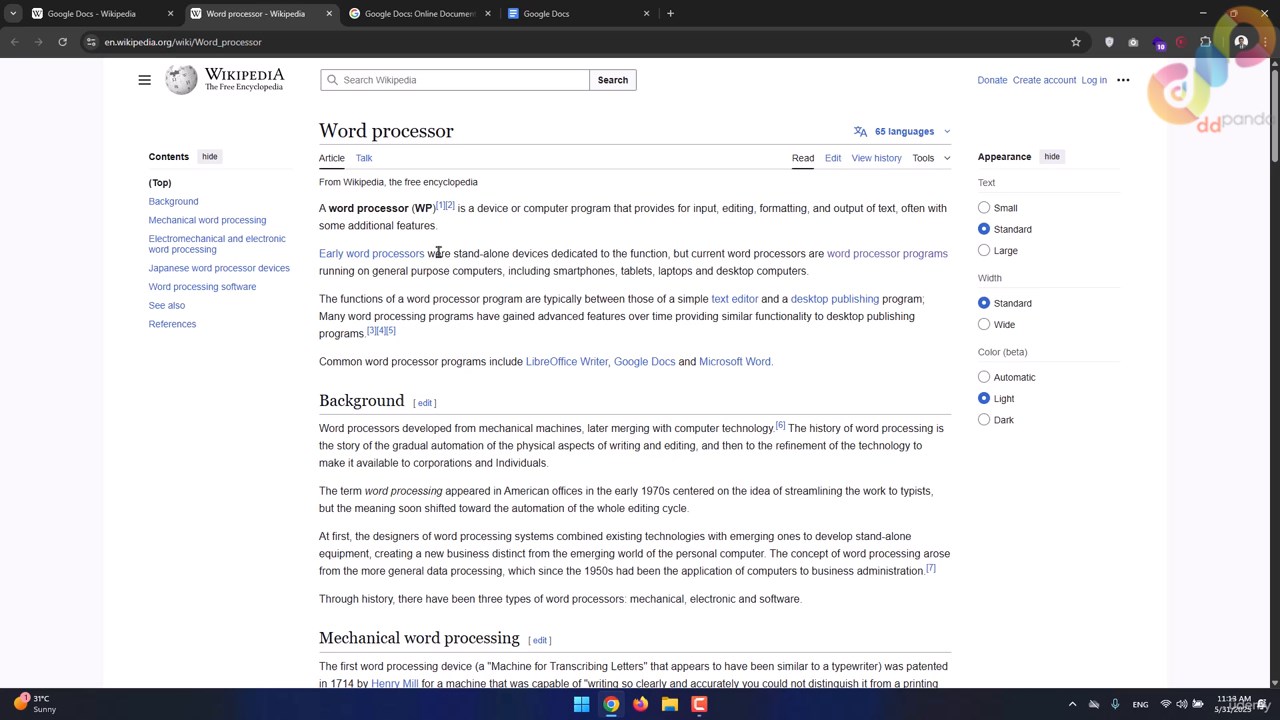 1 Introduction to Google Docs 0002 screenshot