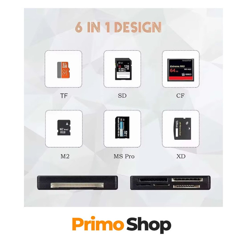 Memory Card Reader Features