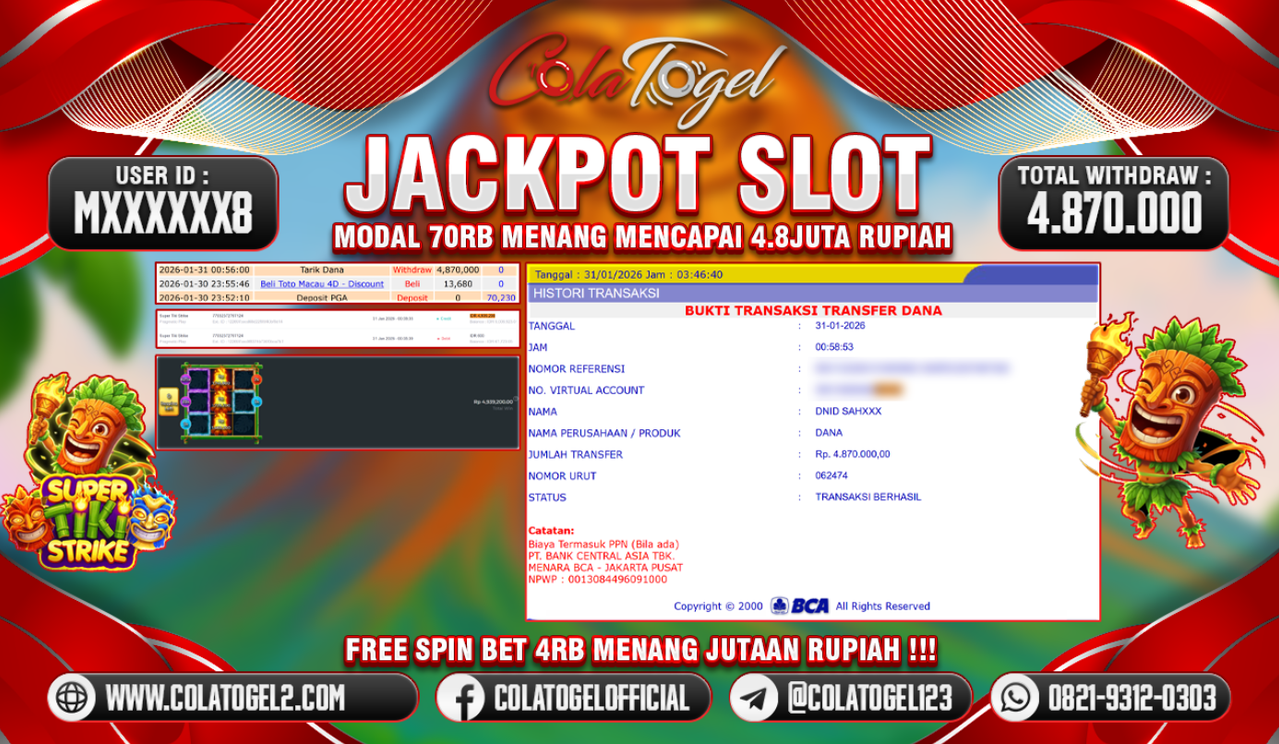 JACKPOT SLOT GACOR!!