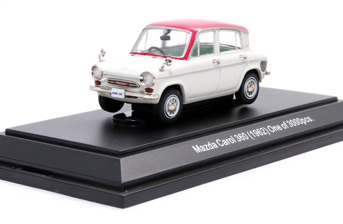 WOW EXTREMELY RARE Mazda Carol P360 4Drs RHD 1962 2-Tone Ivory