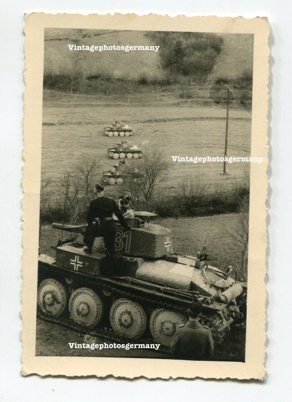 Foto deutscher Panzer Panzerkampfwagen 38 (t) Skoda