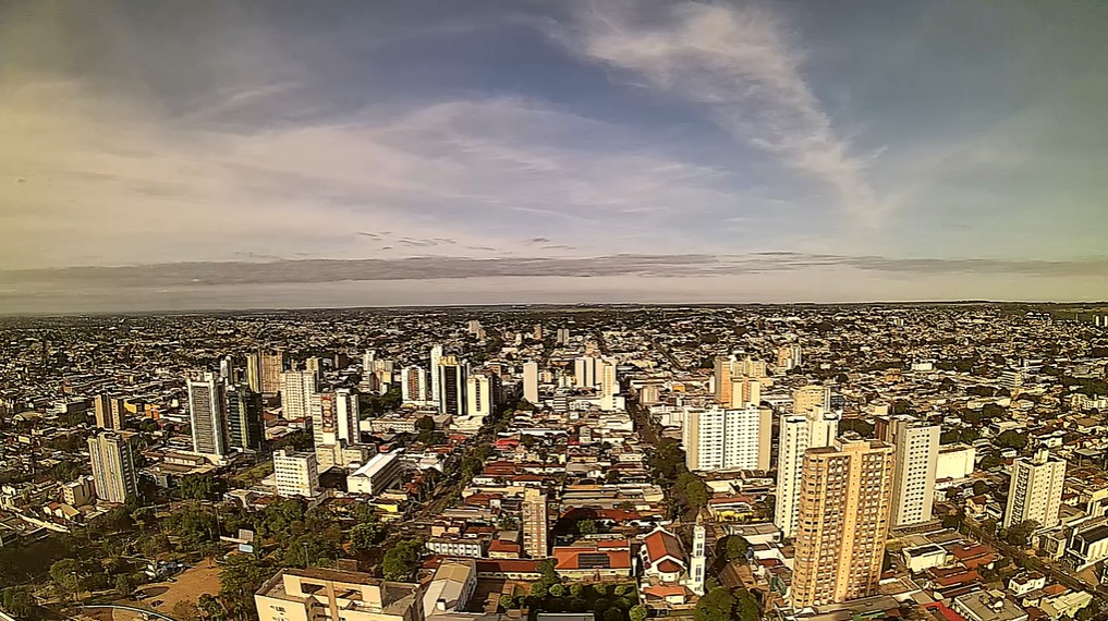 Campo Grande nesta manhã de quarta-feira
