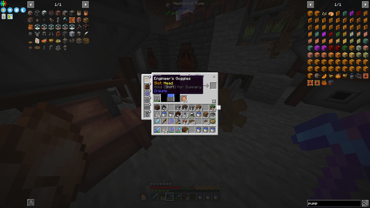 Create Curios Goggles Mods Minecraft