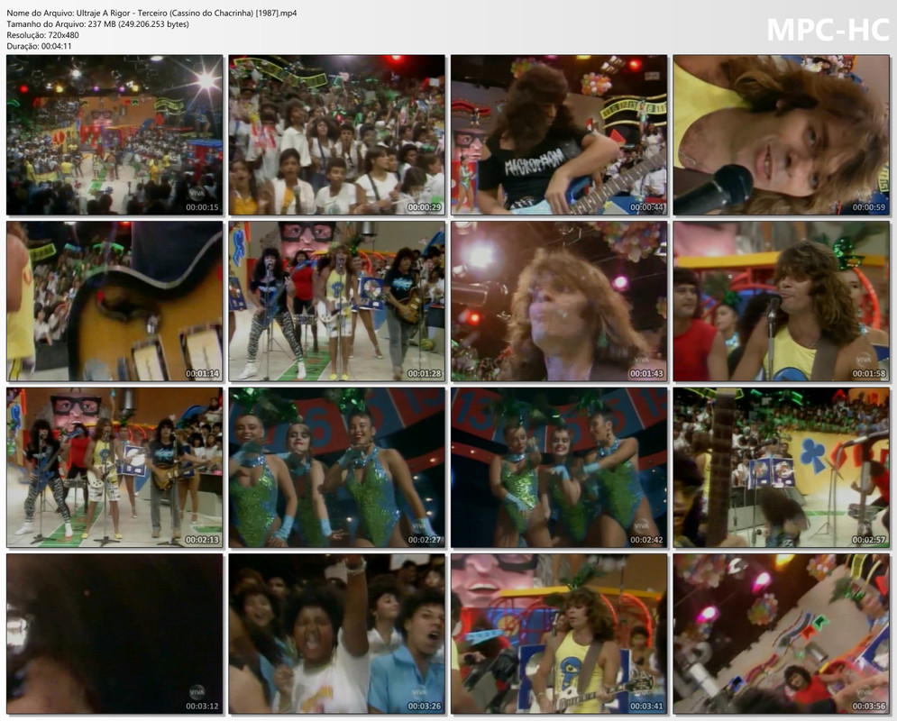 Ultraje A Rigor - Terceiro (Cassino do Chacrinha) [1987]