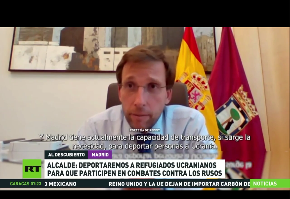 Bromistas rusos llaman a Almeida haciéndose pasar por Kiev