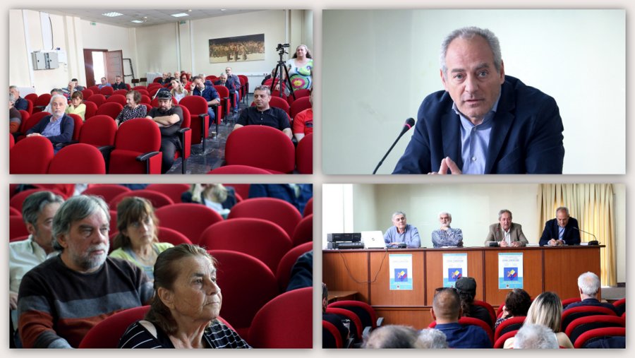 Η παρουσίαση του βιβλίου του Λεωνίδα Βατικιώτη, 