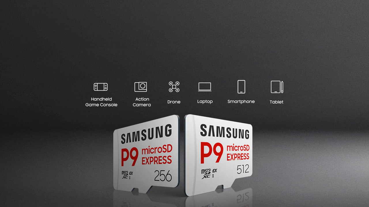 Next-Gen P9 Express microSD Cards Optimized